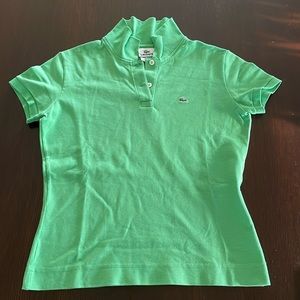 Lacoste Green Polo Size 42